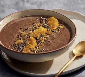 Vegan Chikoo Anjeer Smoothie Bowl