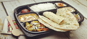 Special Thali With Tawa Roti