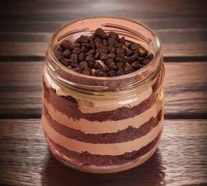 Choco Chips Jar Cake