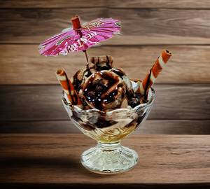 Chocolate Falooda Ice Cream
