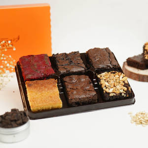 Assorted Brownie Box 6Pcs