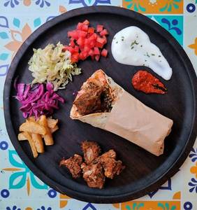 Zaatar Mutton Shawarma