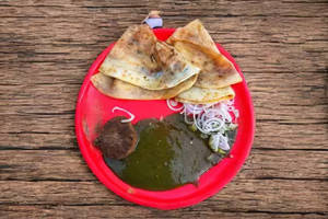 Veg kebab paratha [full]