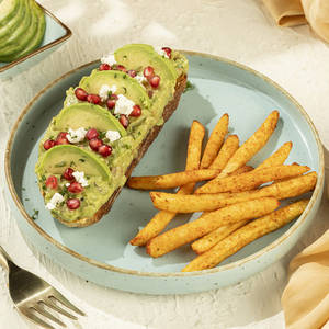 Cream Cheese & Guacamole Toast