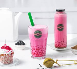Pink indulgence bubble tea