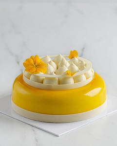 Eggless Mango Pudding Cake (500g)