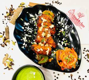 Lehsuni Soya Chaap Tikka