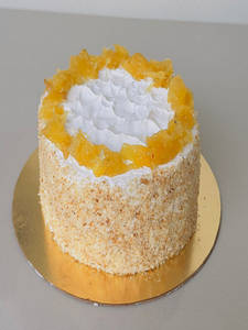 Coconut And Pineapple Ice Cream Cake