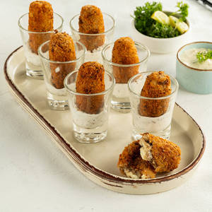 Exotic Mushroom Croquette
