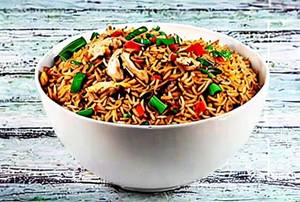 Chicken Garlic Fried Rice