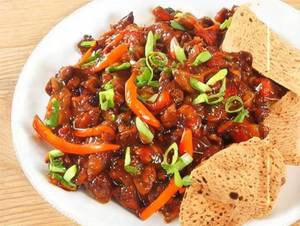 Mushroom Chilli Dry