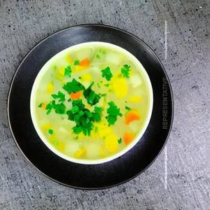 Lemon coriander soup