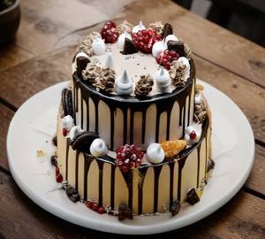 Two Tier chocolate Cake