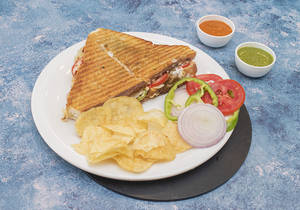 Veg Cheese Grill Sandwich