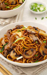 Chicken Mushroom Noodles