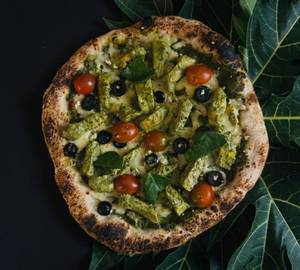 Green Goddess chicken Pizza