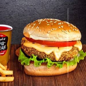 Classic Chicken Cheese Burger