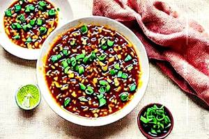 Veg manchow soup
