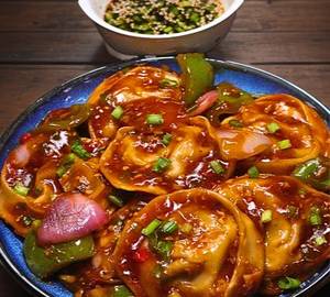 Chilli Momos [Paneer]