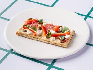 Hummus & Feta Open Toast