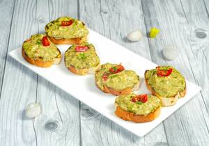 Pesto Chicken Bruschetta