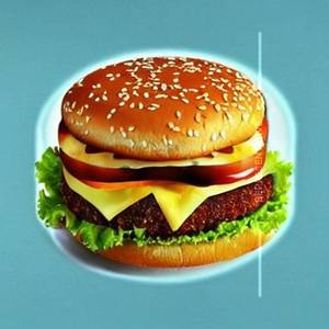 Cheese burger [double]