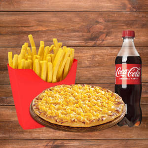 Solo Pizza Meal (ideal For One Person, Starving For Pizza)