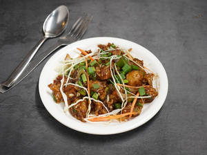 Mushroom Manchurian Dry