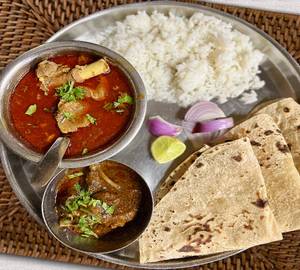 Special mutton thali