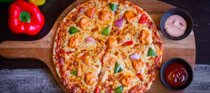 Tandoori Paneer Pizza
