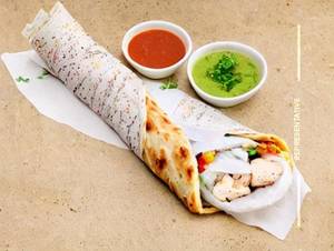 Double egg chicken roll