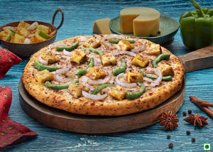 Kadhai Paneer Pizza