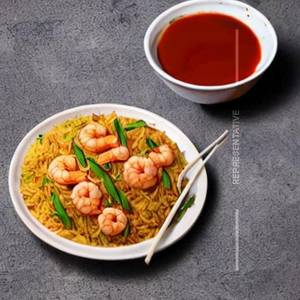 Prawns Singapore Rice