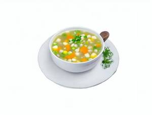 Veg sweet corn soup