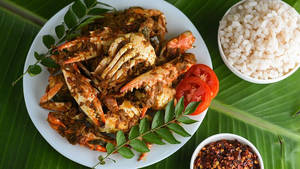Crab Tawa Fry