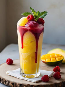 Mango Rasberry Slush