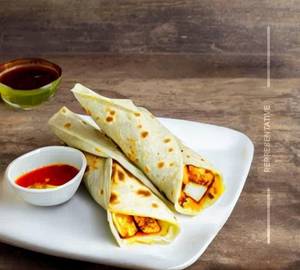 Cheese paneer wrap