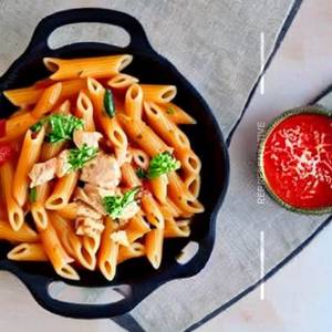 Chicken masala pasta