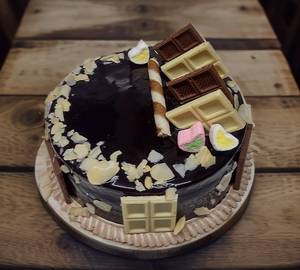 Choco Almond Cake