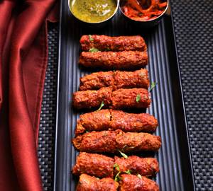 Mutton Seekh Kebab (8 Pcs)