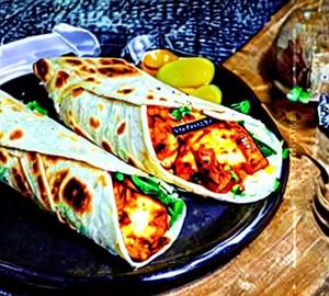 Egg paneer roll [single]