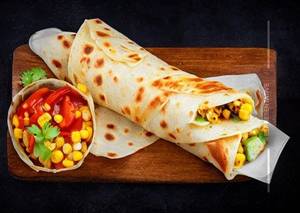 Paneer Corn Wrap