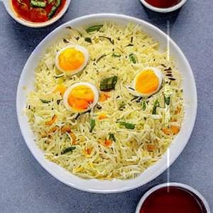 Egg Schezwan Rice 