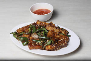 Paneer Chilli (gravy)