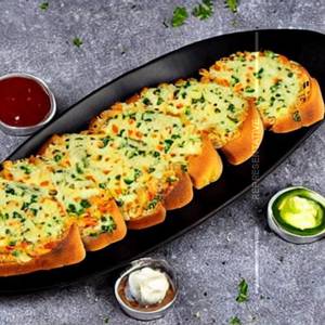 Cheesy Veg Garlic Bread