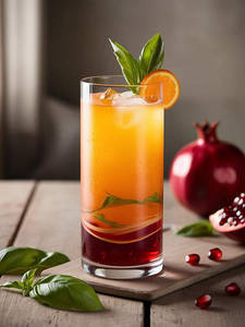 Orange Basil Spritzer
