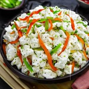 Wok Tossed Schezwan Cottage Cheese