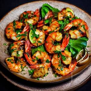 Prawns Schezwan
