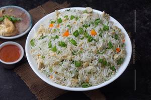 Egg chicken fried rice