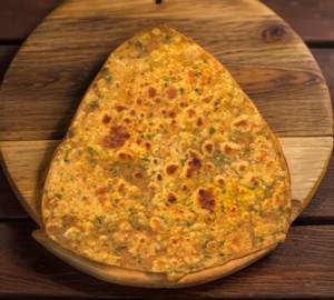 Ajwain triangle tawa paratha ( olive oil  )
